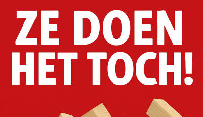 Ze doen het toch gevallen blokkentoren