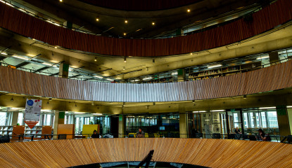 Gebouw van binnen