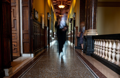 Gang van het Academiegebouw