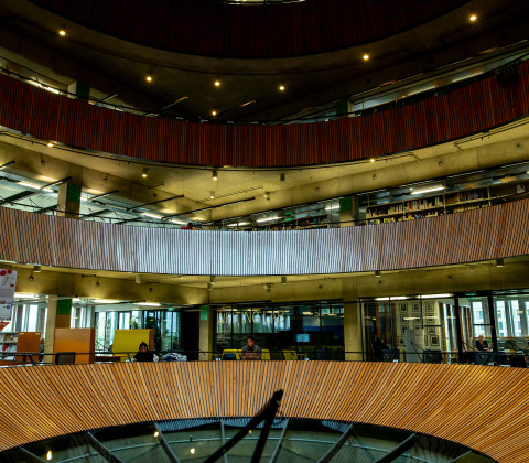 Gebouw van binnen
